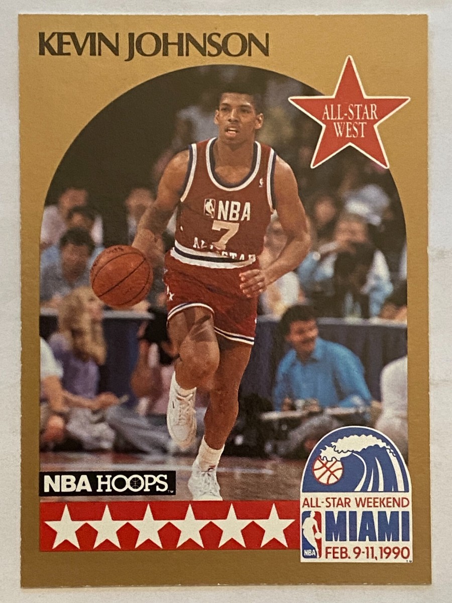 1990-91 NBA Hoops #19 Kevin Johnson Phoenix Suns All Star | eBay