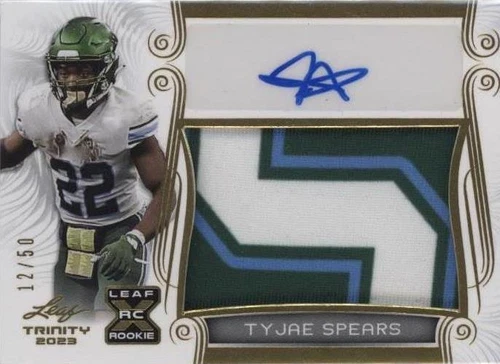 2023 Leaf Trinity Tyjae Spears #PA-TS3