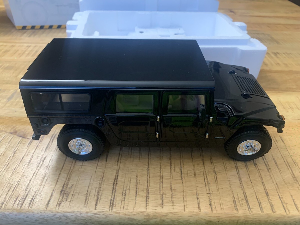 1/18 EXOTO AM MGENERAL HUMMER THUNDER TRAC BLACK H1 | eBay