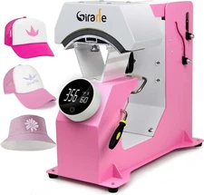 Auto Hat Heat Press Machine, Automatic Hat Press Heat Machine for Caps T-Shirts
