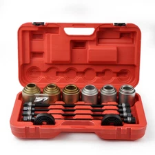Universal Press Pull Sleeve Tool Set Bushing Bearing Seal Removal Installation
