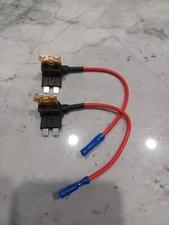 Two new 12V Car Add-A-Circuit Blade Fuse Holder (APR/ATC/ATO/ATS)