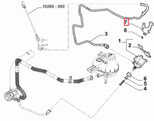 Original Cooling System Bracket Fiat 500X Jeep Compass 52217408