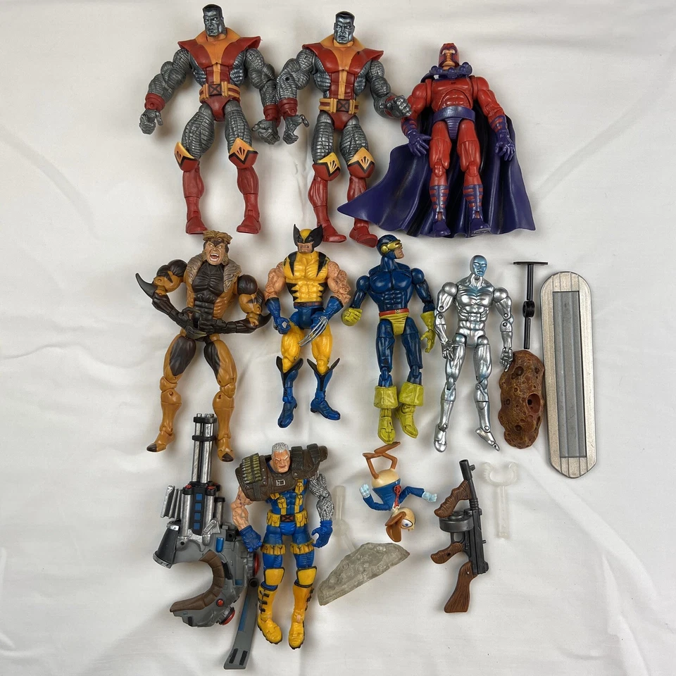 Lote de figuras de acción Marvel DC Ironman Batman Superman X-men Spider-Man Blade Foto 3 de 4