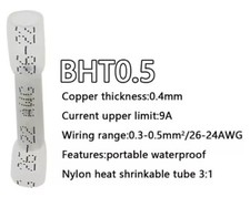 10-100x Heat Shrink Wire Connectors Crimp Terminals Waterproof Seal Butt Sleeve