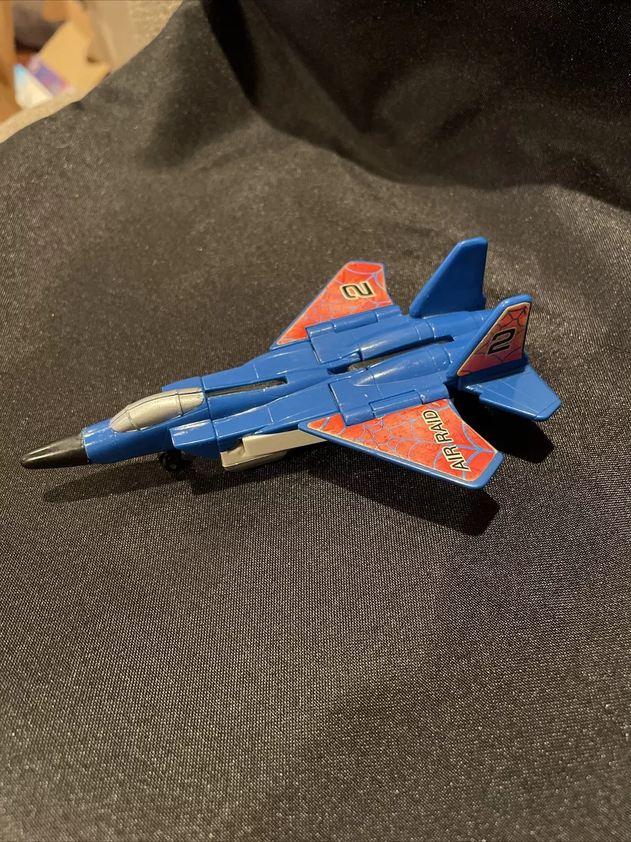 Hasbro AIR RAID 2 Autobot Vintage Blue Red Jet Transformer Toy
