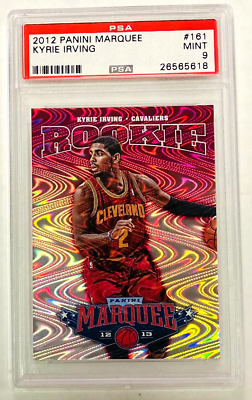 2012-13 Panini Marquee Kyrie Irving Swirlorama #161 PSA 9 MINT 