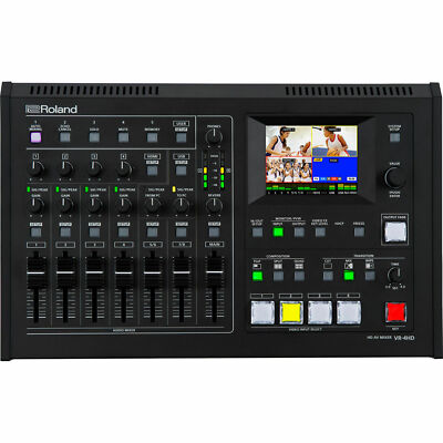 美品　Roland ローランド HD AV Mixer VR-4HD Roland VR-4HD 6 Input 4 Channel HD All in One AV Mixer for sale