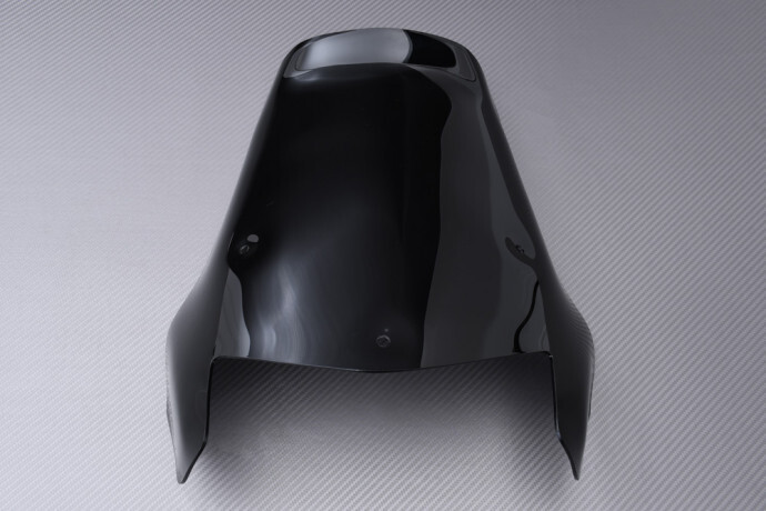 Cupolino parabrezza de rechange en polycarbonate noir pour BMW F650GS