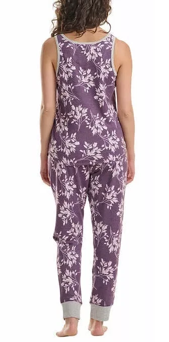 Nuevo con etiquetas Live Love Lounge conjunto de 2 piezas de pijama de salón púrpura talla XL $75 11HL418 Foto 2 de 4