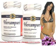 Hercampuri Supplement  900mg x 120 GLUTEN Capsules - Natural capsules for Weight