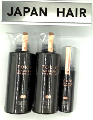 TOKIO IE Premium Shampoo 400ml + Treatment 400ml + Air Mist 100ml |Made in Japan