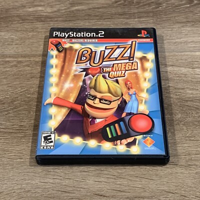 Jeu Buzz : Le Grand Quizz - Version PlayStation 2 (PS2) - Très Bon état