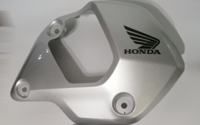 Genuine Honda Upper Right Side Fuel Tank Fairing Cover – GROM 2022 (Gray Silver Metallic)
