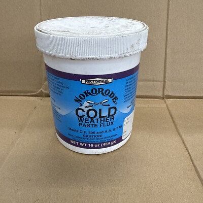 NOKORODE Cold Weather Paste Flux 16 Ounce