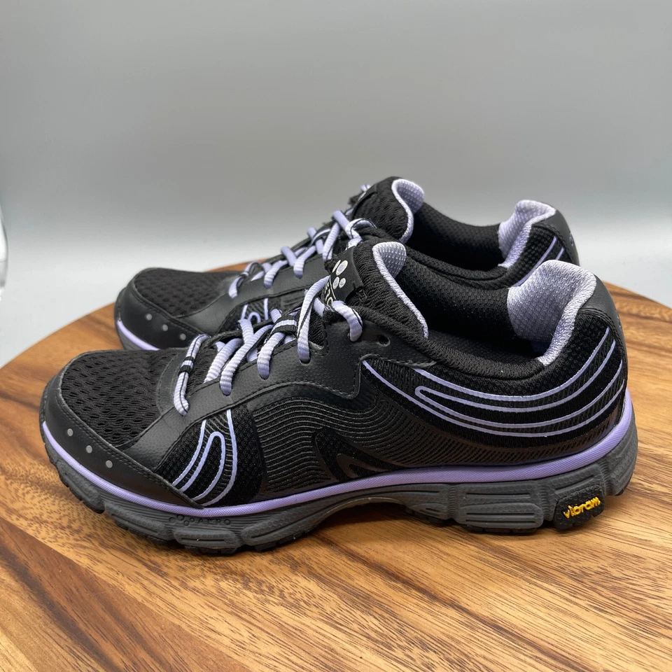 Женские удобные кроссовки Abeo Raisa размер 7 M черные/лавандовые для ходьбы Vibram - Изображение 3 из 4