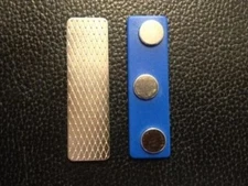 2 VERY STRONG MAGNET SETS FOR NAME TAGS BADGES PINS