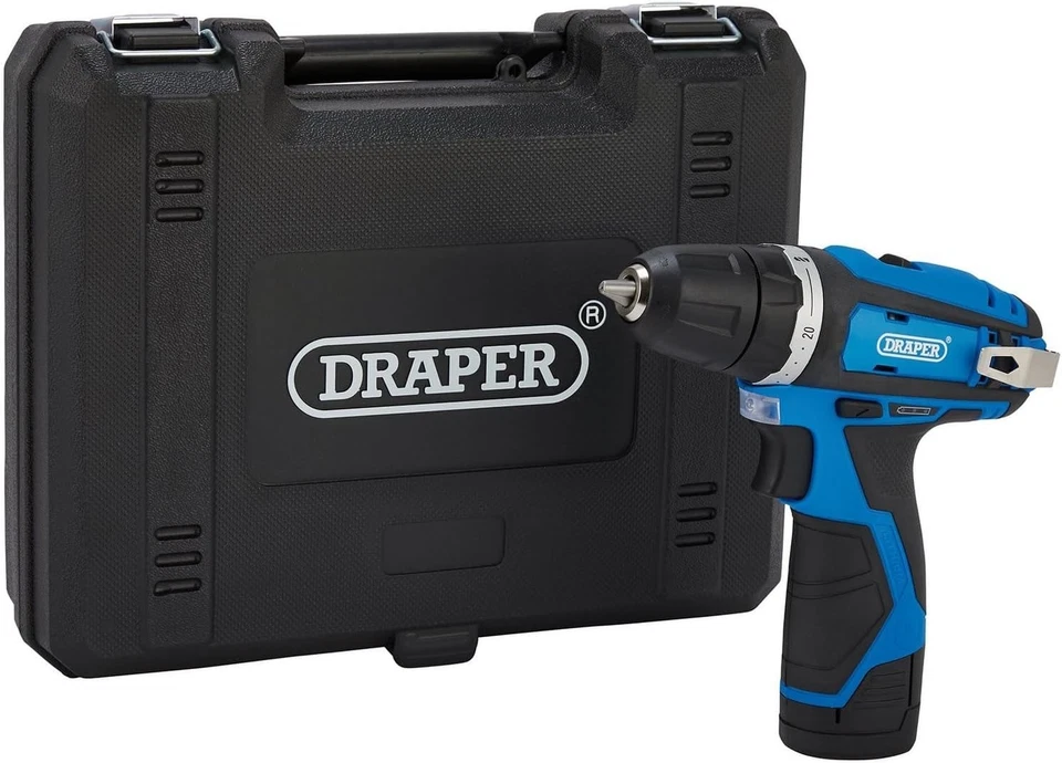 Draper 70328 12V Drill Driver, 1 x 1.5Ah Battery, 1 x Fast Charger - Image 2 of 4