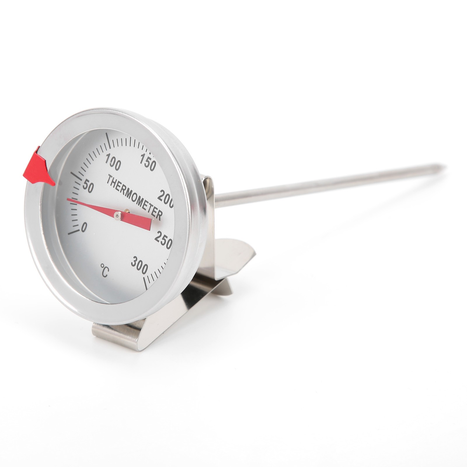 5cm Dial Fry Thermometer Durable Stainless Steel Measuring Tool For Frying New