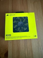 Image of Corsair RS120 120mm PWM Case Fan – Black – Single Fan – High Airflow