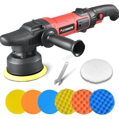 Buffer Polisher,5 inch Dual Action Polisher,Long Orbit 16mm Random Buffer Pol...