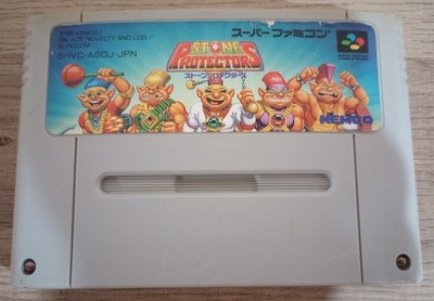 Stone Protectors (Nintendo Super Famicom) SNES/SFC authentic cart, US seller