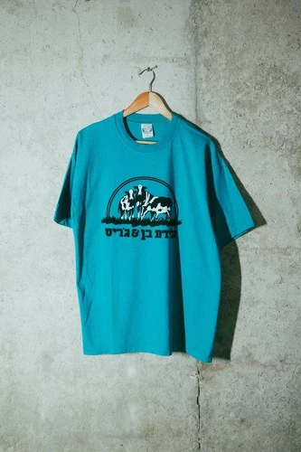Vintage 90s Ben & Jerry's Hebrew Men's XL T-Shirt Woody Jack 1990s vintage concert t-shirt, vintage, size XL, single stitch, B+ condition