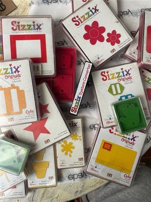 Sizzix Original Dies Red & Black Originals Die Card Making Die Cuts your choice