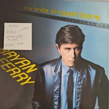 Bryan Ferry The Bride Stripped Bare Vinyl Record LP EX/VG POLD 5003 1978