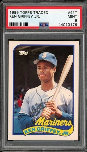 1989 Ken Griffey Jr Topps Traded #41T RC Rookie PSA 9