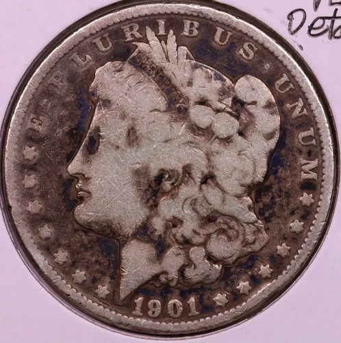 1901-P Morgan Dollar VG Details ***RARE ORIGINAL COIN***