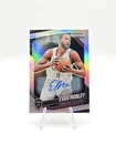 Evan Mobley 2024-25 Panini Prizm Black Auto Silver SP #121