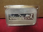 SilverTowne Miner 1 oz. .999% Pure Silver Bullion Art Bar! BU Mint!