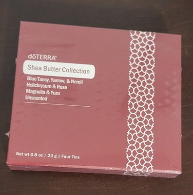 DoTerra Shea Butter Collection Unused New SEALED In Box 4 tins