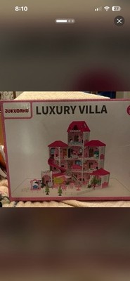 Luxury Villa DIY Dollhouse Large Multi-story Villa House