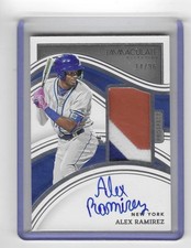 2023 Panini Immaculate Collection - Prospect Patch Autographs Alex Ramirez...
