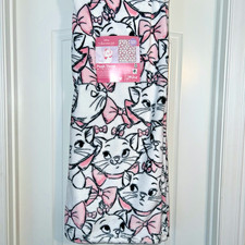 NWT Disney Aristocats Marie Kitty Cat Faces Cluster Throw Blanket 50"x70"