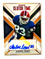 Andre Reed Cards, Rookie Card and Autographed Memorabilia Guide 9