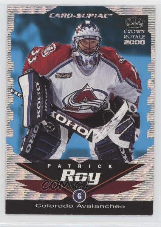 1999-00 Pacific Crown Royale Card-Supials Patrick Roy #7 HOF 0f6