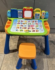 Vtech Touch & Learn Interactive Activity Desk Educational Toy. Used. 