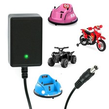 6V Battery Charger for Ride On Toys Universal 6 Volt Bumper Car Charger for F...