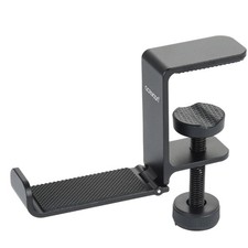 Foldable Headphone Stand for Desk, Aluminum Headset Stand Clamp Hook Under De...