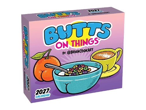 Butts On Things 2027 Day-To-Day Calendar Brian Cook - Image 4