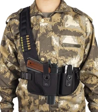 Universal Chest Holster for Pistols，Shoulder Holster for Men Hunting/Outdoor ...