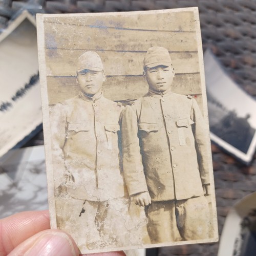 Original WWII Imperial Japanese Army Soldiers Portrait Photo