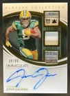 2025 Panini Immaculate Josh Jacobs Players Collection Triple Tag Patch Auto #/99