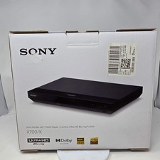 New Sony UBP-X700 Streaming 4K Ultra HD Hi-Res Audio Wi-Fi Built-In Blu-Ray Play