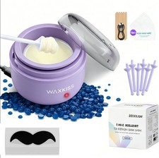 Mini Digital Waxing Kit Men Women Nose Ear Brow Wax Beans Sticks Hair Removal