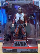 Star Wars Elite Series Poe Dameron Die-Cast Action Figure Disney Store 6  New