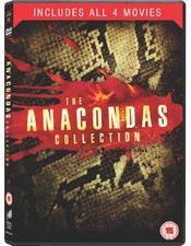 Anaconda 1 - 4 Box Set DVD - DVD 2UVG The Cheap Fast Free Post